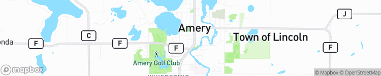 Amery - map