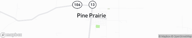 Pine Prairie - map