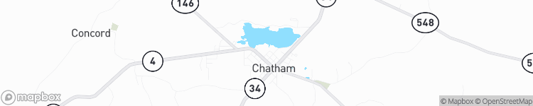 Chatham - map