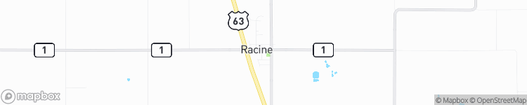 Racine - map