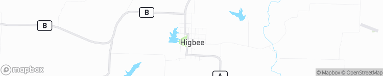 Higbee - map