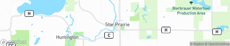 Star Prairie - map