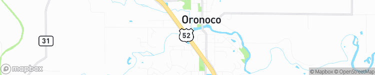 Oronoco - map