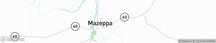 Mazeppa - map