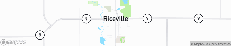 Riceville - map