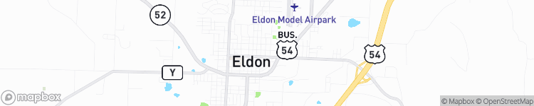Eldon - map
