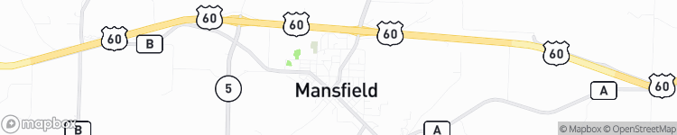 Mansfield - map