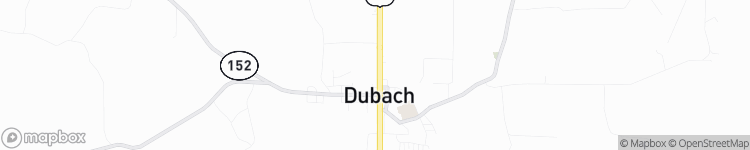 Dubach - map