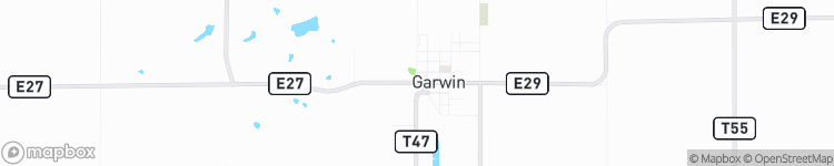 Garwin - map