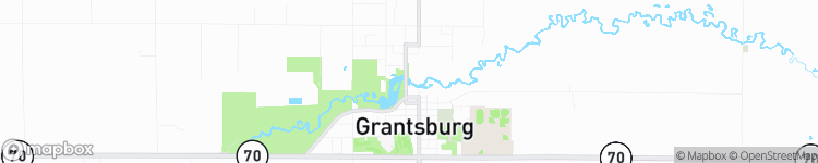 Grantsburg - map