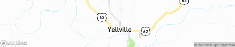 Yellville - map