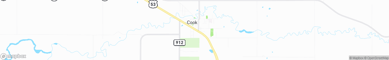 Cook Lucky 7 - map
