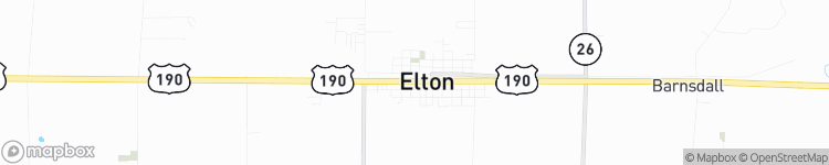 Elton - map