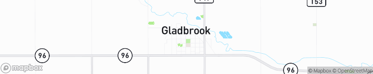 Gladbrook - map