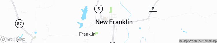 New Franklin - map