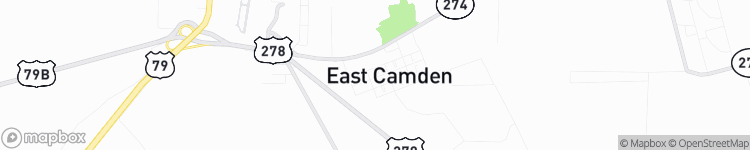 East Camden - map