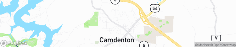 Camdenton - map