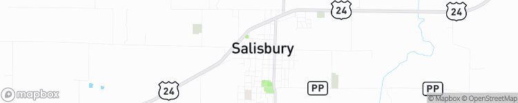 Salisbury - map
