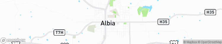 Albia - map