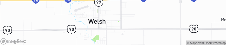 Welsh - map