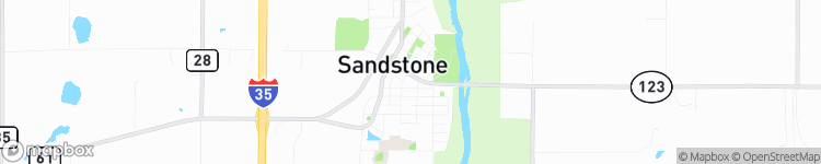 Sandstone - map