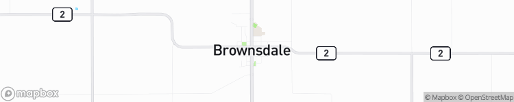 Brownsdale - map