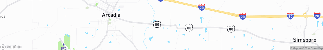 Foster Poultry Farms - map