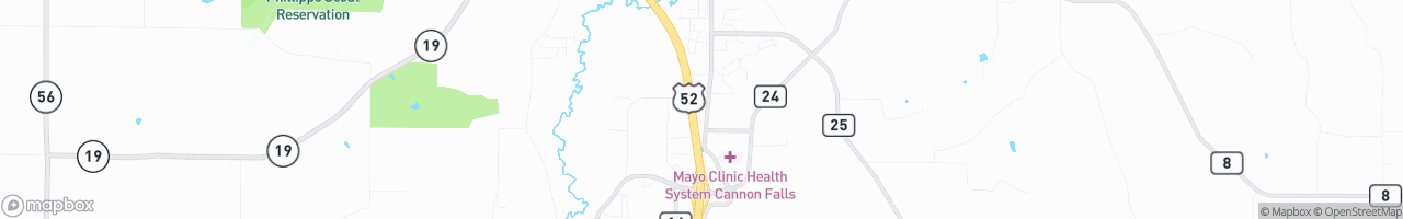 TruckMap | Cannonball AutoTruck Plaza 31627 65th Ave Cannon Falls MN 55009