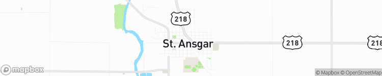 Saint Ansgar - map