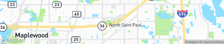 North Saint Paul - map
