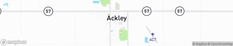 Ackley - map