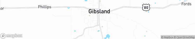 Gibsland - map