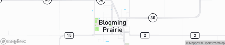 Blooming Prairie - map