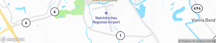 Natchitoches - map