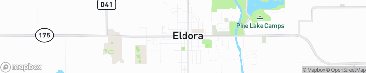 Eldora - map