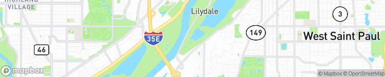 Lilydale - map