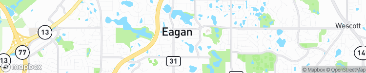 Eagan - map