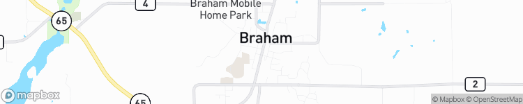 Braham - map