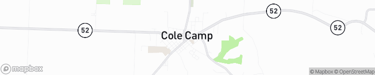 Cole Camp - map