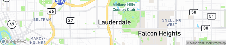 Lauderdale - map