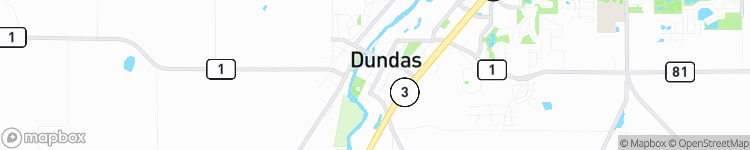 Dundas - map