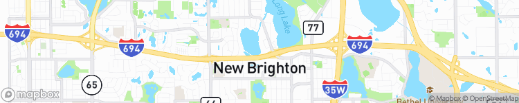 New Brighton - map