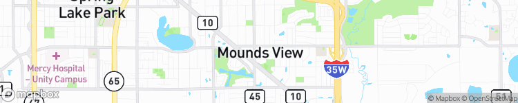 Mounds View - map