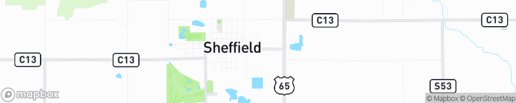 Sheffield - map
