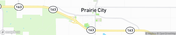 Prairie City - map