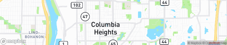 Columbia Heights - map