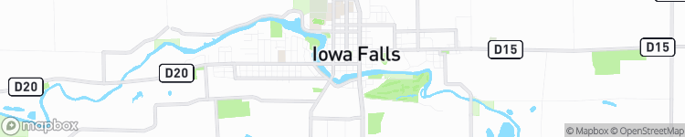 Iowa Falls - map