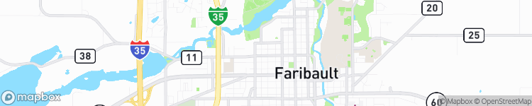 Faribault - map