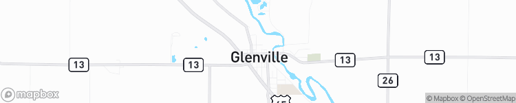 Glenville - map