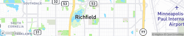 Richfield - map